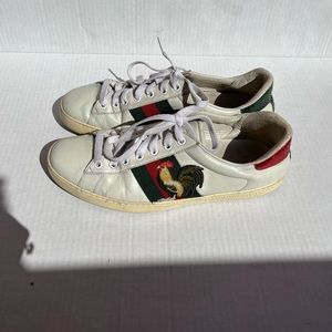 Vintage Gucci Rooster Ace Sneakers 7G
